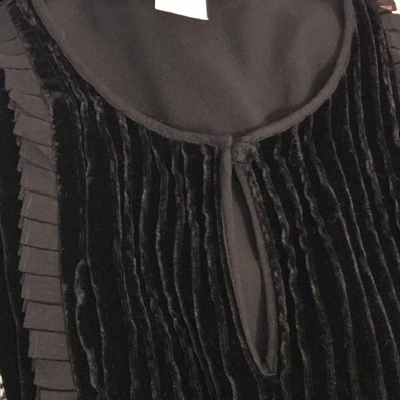 Jcrew Velvet Tuxedo Top - Picture 7 of 7